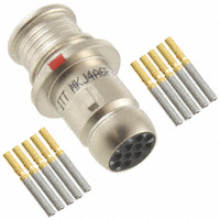 ITT Cannon, LLC - MKJ4A6F7-10S - CONN PLUG 10POS STRGHT W/SKTS