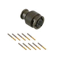 ITT Cannon, LLC - MKJ3A6W7-10SN - CONN PLUG 10POS STRGHT W/SKTS