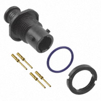 ITT Cannon, LLC - MKJ3A7W6-4PN - CONN RCPT 4POS JAM NUT W/PINS