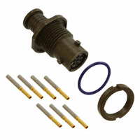 ITT Cannon, LLC - MKJ3A7W6-7SN - CONN RCPT 7POS JAM NUT W/SKTS