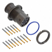 ITT Cannon, LLC - MKJ3A7W8-13SN - CONN RCPT 13POS JAM NUT W/SKTS