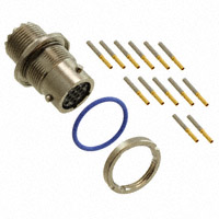 ITT Cannon, LLC - MKJ3B7F8-13SN - CONN RCPT 13POS JAM NUT W/SKTS