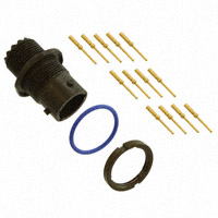 ITT Cannon, LLC - MKJ3B7W8-13PN - CONN RCPT 13POS JAM NUT W/PINS