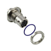 ITT Cannon, LLC - MKJ3C7F6-4DN - CONN RCPT 4POS JAM NUT W/SKTS