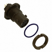 ITT Cannon, LLC - MKJ3C7W6-4DN - CONN RCPT 4POS JAM NUT W/SKTS