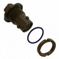 ITT Cannon, LLC - MKJ3C7W6-4CN - CONN RCPT 4POS JAM NUT W/SKTS