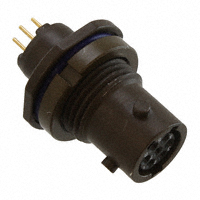 ITT Cannon, LLC - MKJ3C7W6-7DN - CONN RCPT 7POS JAM NUT W/SKTS