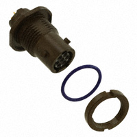 ITT Cannon, LLC - MKJ3C7W6-7CN - CONN RCPT 7POS JAM NUT W/SKTS