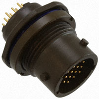 ITT Cannon, LLC - MKJ3C7W9-19BN - CONN RCPT 19POS JAM NUT W/PINS