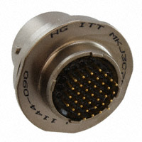 ITT Cannon, LLC - MKJ3C7F12-37BN - CONN RCPT 37POS JAM NUT W/PINS