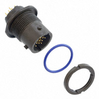 ITT Cannon, LLC - MKJ3C7W8-13BN - CONN RCPT 13POS JAM NUT W/PINS