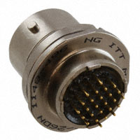 ITT Cannon, LLC - MKJ3C7F10-26DN - CONN RCPT 26POS JAM NUT W/SKTS