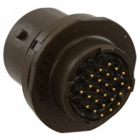 ITT Cannon, LLC - MKJ3C7W10-26AN - CONN RCPT 26POS JAM NUT W/PINS