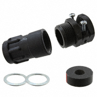 ITT Cannon, LLC - TNA14CC-HC00L - CONN BACKSHELL W/CLAMP SZ 14 BLK