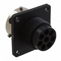 ITT Cannon, LLC - TR1208RFS1NB - CONN RCPT HSNG FMALE 8POS PNL MT