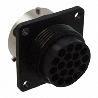 ITT Cannon, LLC - TR1619RFS1NB - CONN RCPT HSG FMALE 19POS PNL MT