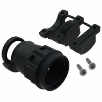ITT Cannon, LLC - TR14ASR1N - CONN BACKSHELL W/CLAMP SZ 14 BLK