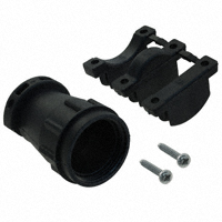 ITT Cannon, LLC - TR18ASR1N - CONN BACKSHELL W/CLAMP SZ 18 BLK