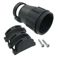 ITT Cannon, LLC - TR24ASR1N - CONN BACKSHELL W/CLAMP SZ 24 BLK