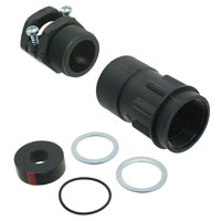 ITT Cannon, LLC - TR14AHC1N - CONN BACKSHELL W/CLAMP SZ 14 BLK