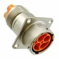 ITT Cannon, LLC - THV0U14-0400P1L-02 - CONN RCPT HSNG MALE 4POS PNL MT