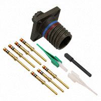 ITT Cannon, LLC - D38999/20JA35PN - CONN RCPT 6POS WALL MNT W/PINS