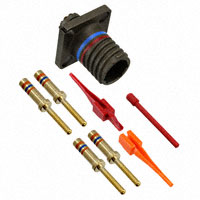 ITT Cannon, LLC - D38999/20JA98PN - CONN RCPT 3POS WALL MNT W/PINS