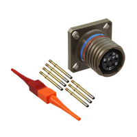 ITT Cannon, LLC - D38999/20JB98SN - CONN RCPT 6POS WALL MNT W/SCKT