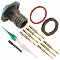 ITT Cannon, LLC - D38999/24WA35PN - CONN RCPT 6POS JAM NUT W/PINS