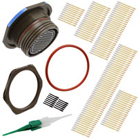 ITT Cannon, LLC - D38999/24WJ35SN - CONN RCPT 128POS JAM NUT W/SCKT