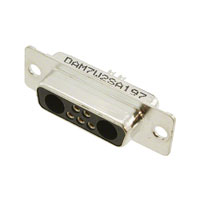 ITT Cannon, LLC - DAM-7W2S-A197 - CONN D-SUB RCPT 7POS PNL MNT