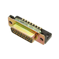 ITT Cannon, LLC - DAMM-15S-L - CONN D-SUB RCPT 15POS R/A SOLDER