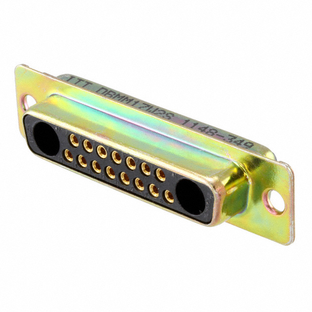 ITT Cannon, LLC - DBMM-17W2S - CONN D-SUB RCPT 17POS PNL MNT