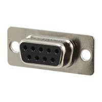 ITT Cannon, LLC - DE-9S-A197 - CONN D-SUB RCPT 9POS PNL MNT