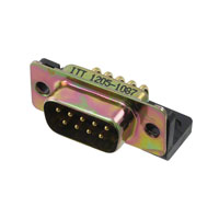 ITT Cannon, LLC - DEMM-9P-D - CONN D-SUB PLUG 9POS R/A SOLDER