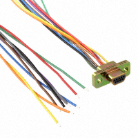 ITT Cannon, LLC - M83513/03-A03C - MICRO-D PLUG 9POS PIN 18" WIRE