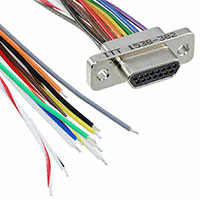 ITT Cannon, LLC - MDM-15PH006B-A174-F222 - CONN MICRO-D PLUG 15POS STR