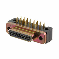 ITT Cannon, LLC - MDM-25PCBR-F222 - CONN MICRO-D PLUG 25POS R/A SLDR