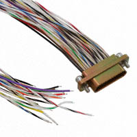 ITT Cannon, LLC - MDM-25SH006L - MICRO-D PLUG 25POS SKT 36" WIRE