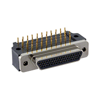 ITT Cannon, LLC - MDM-51PCBR-A174-F222 - CONN MICRO-D PLUG 51POS R/A SLDR