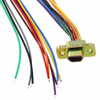 ITT Cannon, LLC - MDM-9PH006B-F222 - CONN MICRO-D PLUG 9POS STR