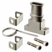 ITT Cannon, LLC - MDM-BT-15TE-SJS - DSUB BACKSHELL SHIELD 15POS MET