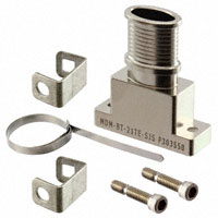 ITT Cannon, LLC - MDM-BT-21TE-SJS - DSUB BACKSHELL SHIELD 21POS MET