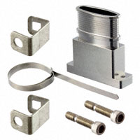 ITT Cannon, LLC - MDM-BT-51TE-SJS - DSUB BACKSHELL SHIELD 51POS MET