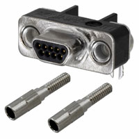 ITT Cannon, LLC - MDSM-9PE-Z10-VR25 - CONN MICRO-D PLUG 9POS R/A SLDR