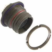 ITT Cannon, LLC - MKJ1C7W13-37DA - CONN RCPT 37POS JAM NUT W/SKTS