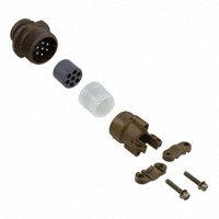 ITT Cannon, LLC - MS3101F16S-1P - CONN RCPT 7POS INLINE W/PINS