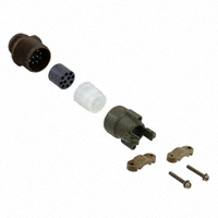 ITT Cannon, LLC - MS3101F18-1P - CONN RCPT 10 POS FREE HNG W/PINS