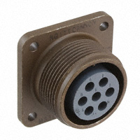ITT Cannon, LLC - MS3102E16S-1S - CONN RCPT 7 POS BOX MNT W/SCKT