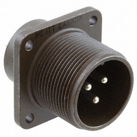 ITT Cannon, LLC - MS3102R16-10P - CONN RCPT 3 POS BOX MNT W/PINS